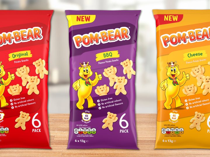 KP Snacks debuts new look for Pom-Bear with two flavour launches