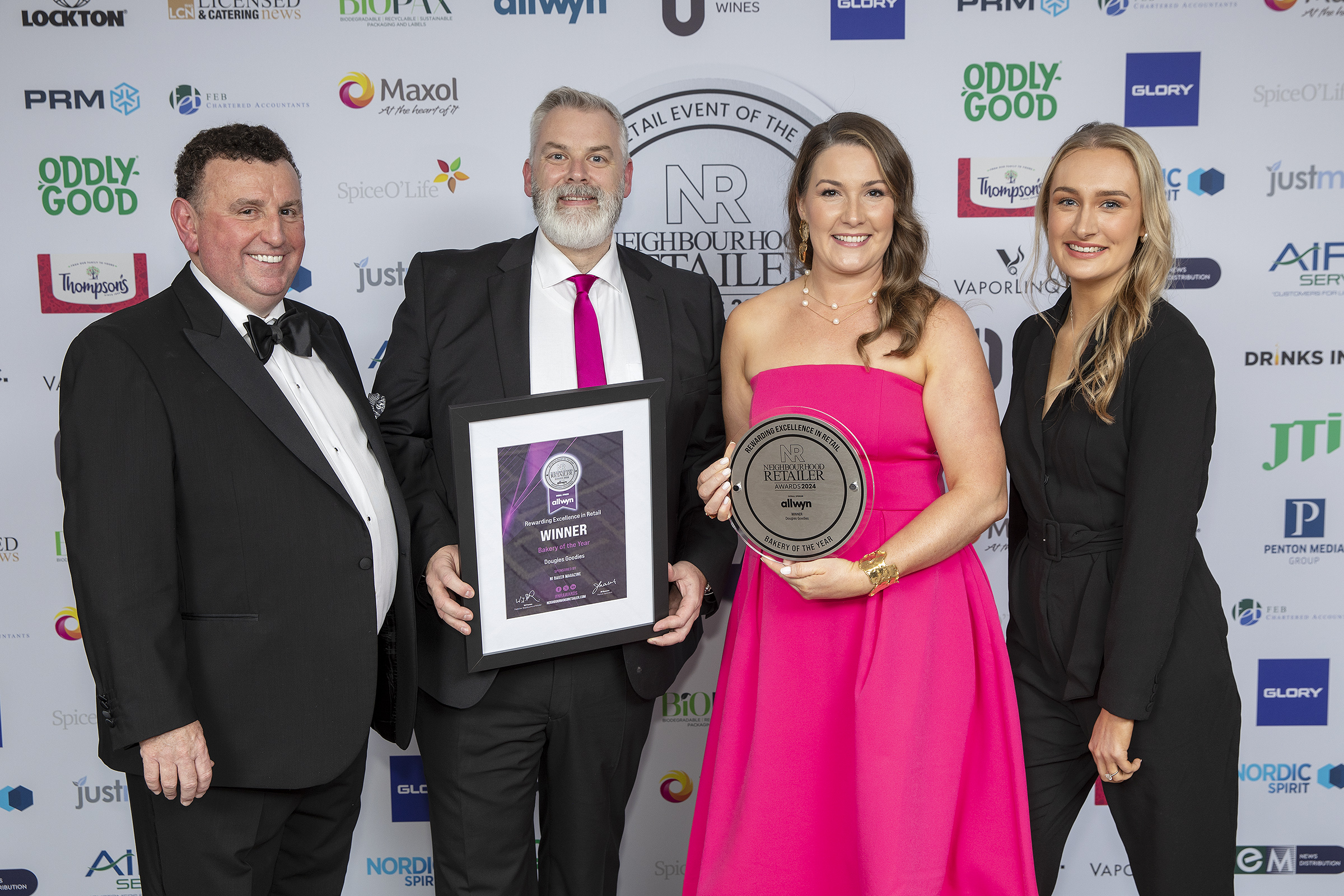 Proving they’re the best in the business – Dougies Goodies win Bakery of the Year