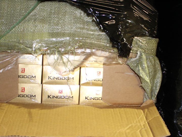 Four arrested after seizure of 11 million cigarettes