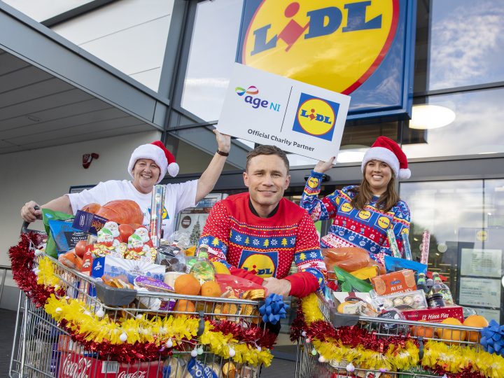 Lidl Northern Ireland’s Trolley Dash bags £75,000 for Age NI