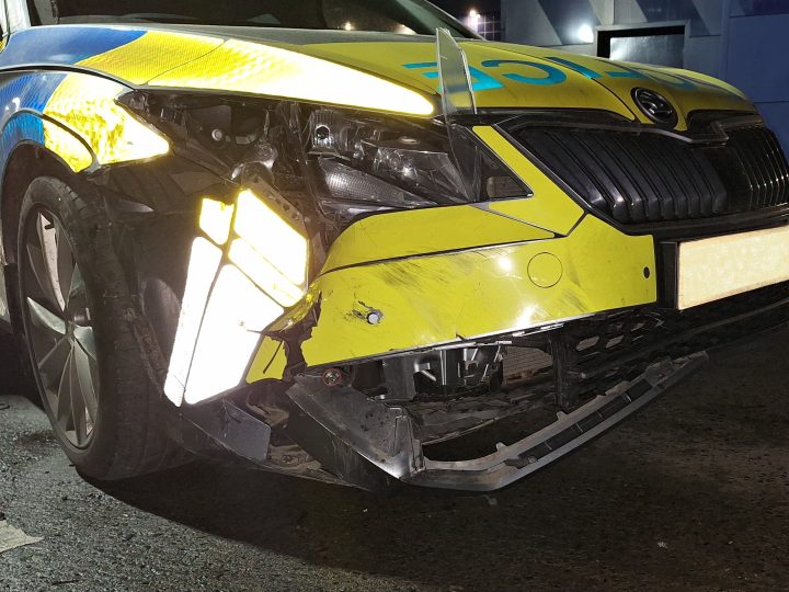 Ramming incident at Newry garage forecourt leaves officers injured