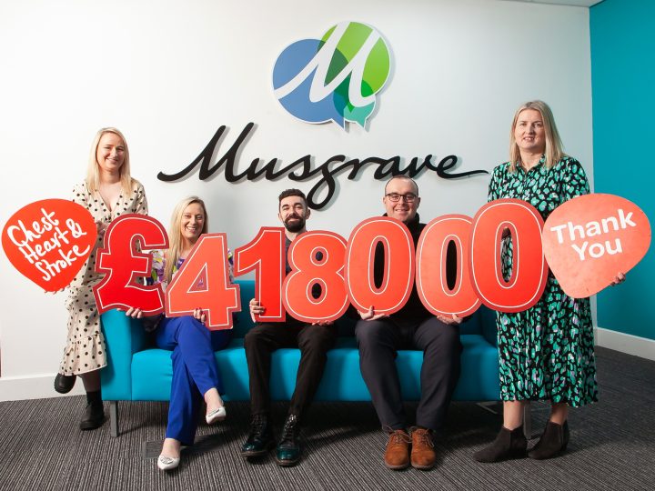Musgrave NI raises over £400,000 to help make a difference in the local community