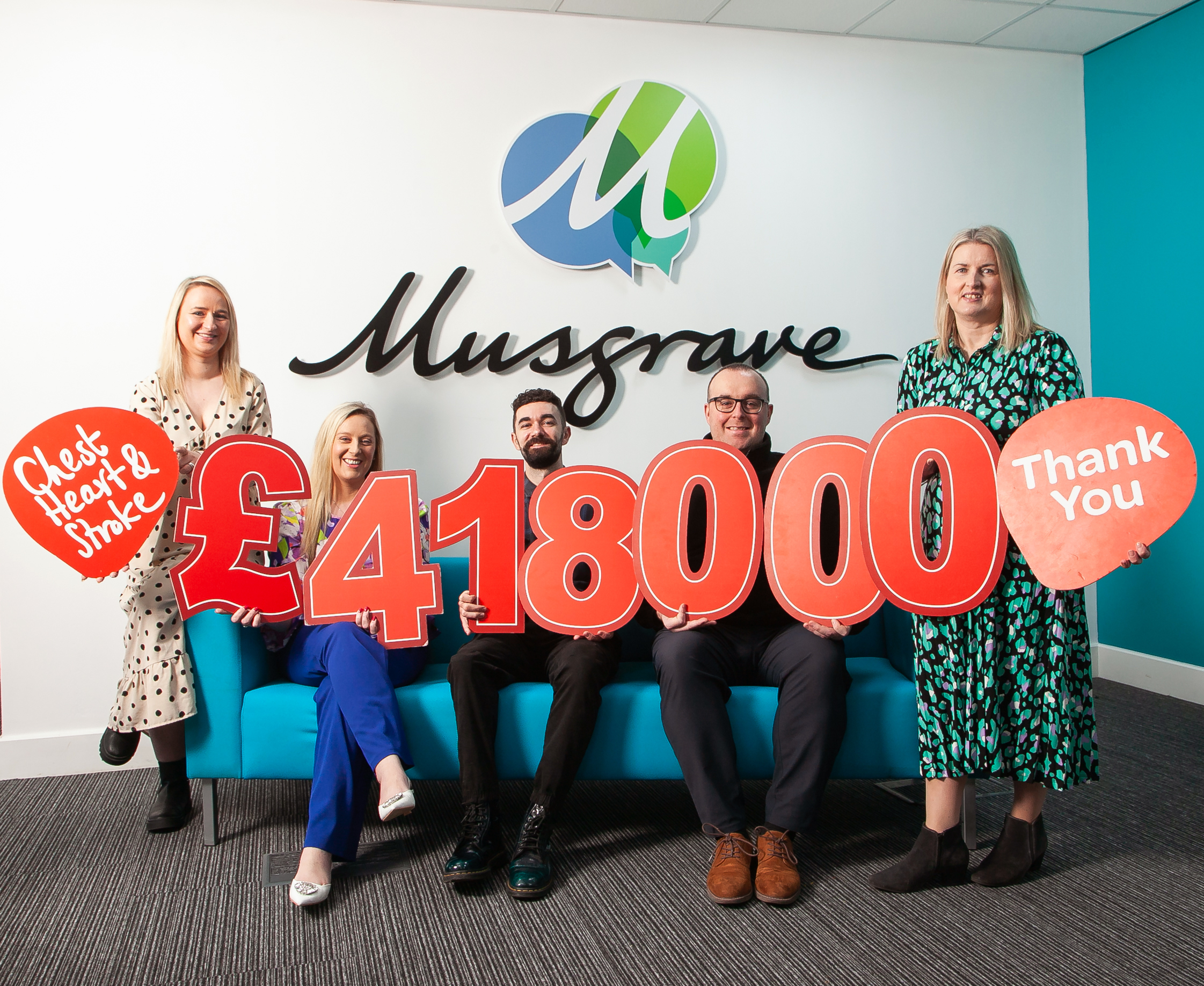 Musgrave NI raises over £400,000 to help make a difference in the local community