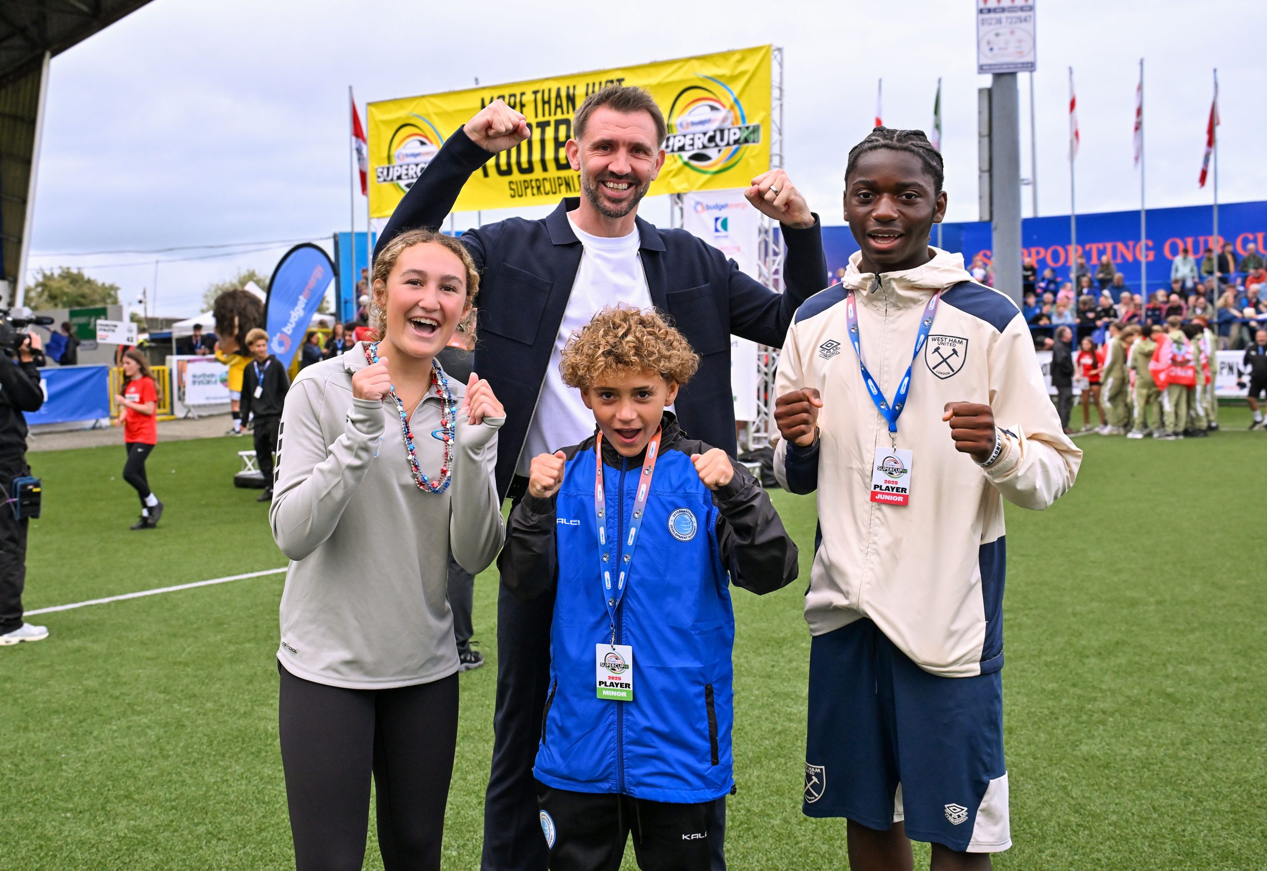 Gareth McAuley leads global celebration to kick-off 2025 Budget Energy SuperCupNI