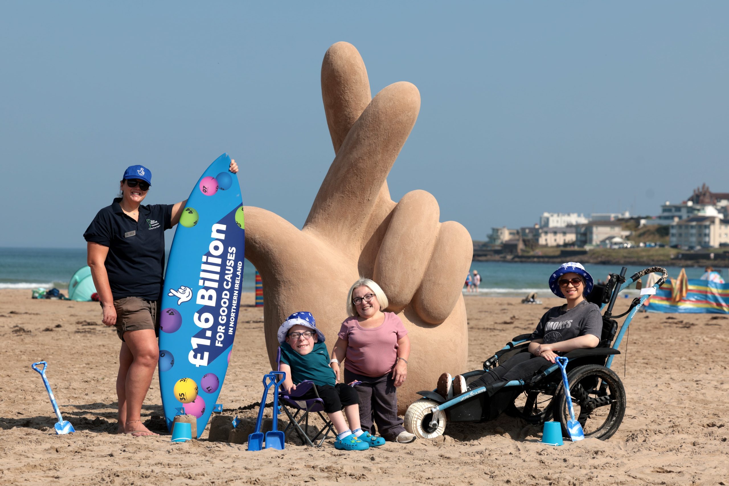 The National Lottery celebrates £1.6bn funding milestone with Mae Murray Foundation