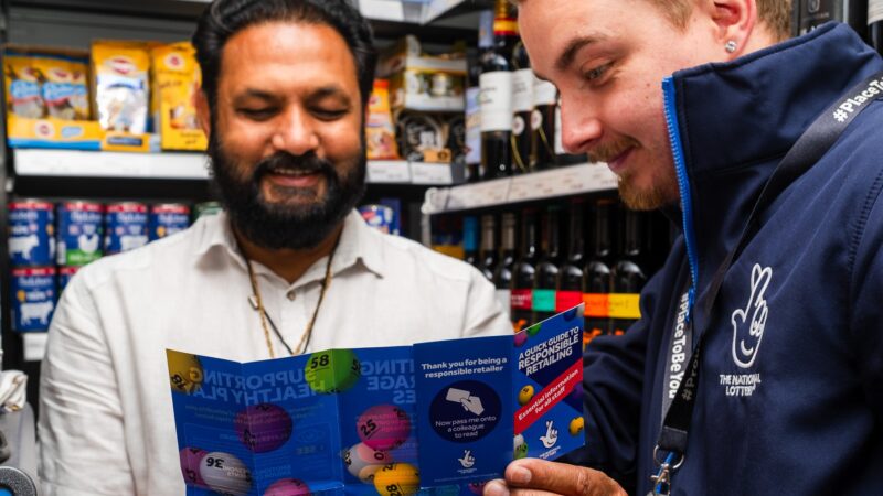 National Lottery retailers set new 93.5% record in age-verification checks
