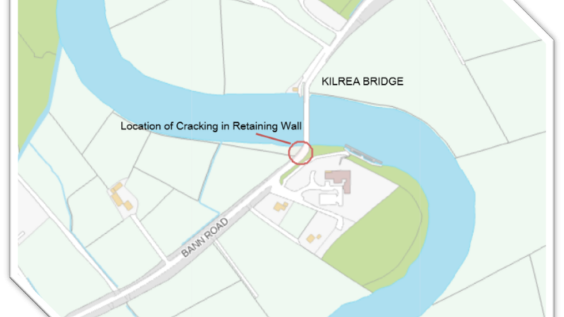 Kilrea Bridge to reopen to all traffic