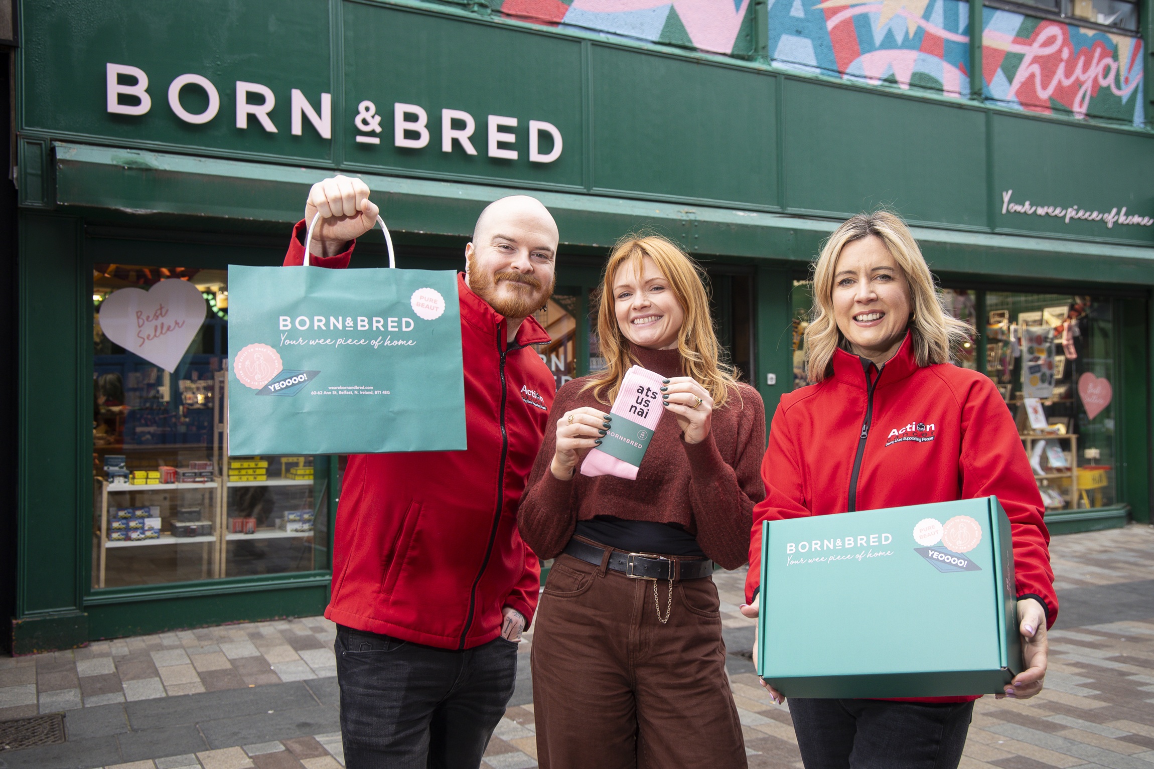 New partnership between Born and Bred and Action Cancer announced
