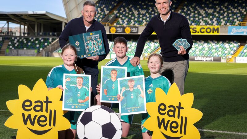 M&S and Panini launch exclusive Northern Ireland football sticker collection