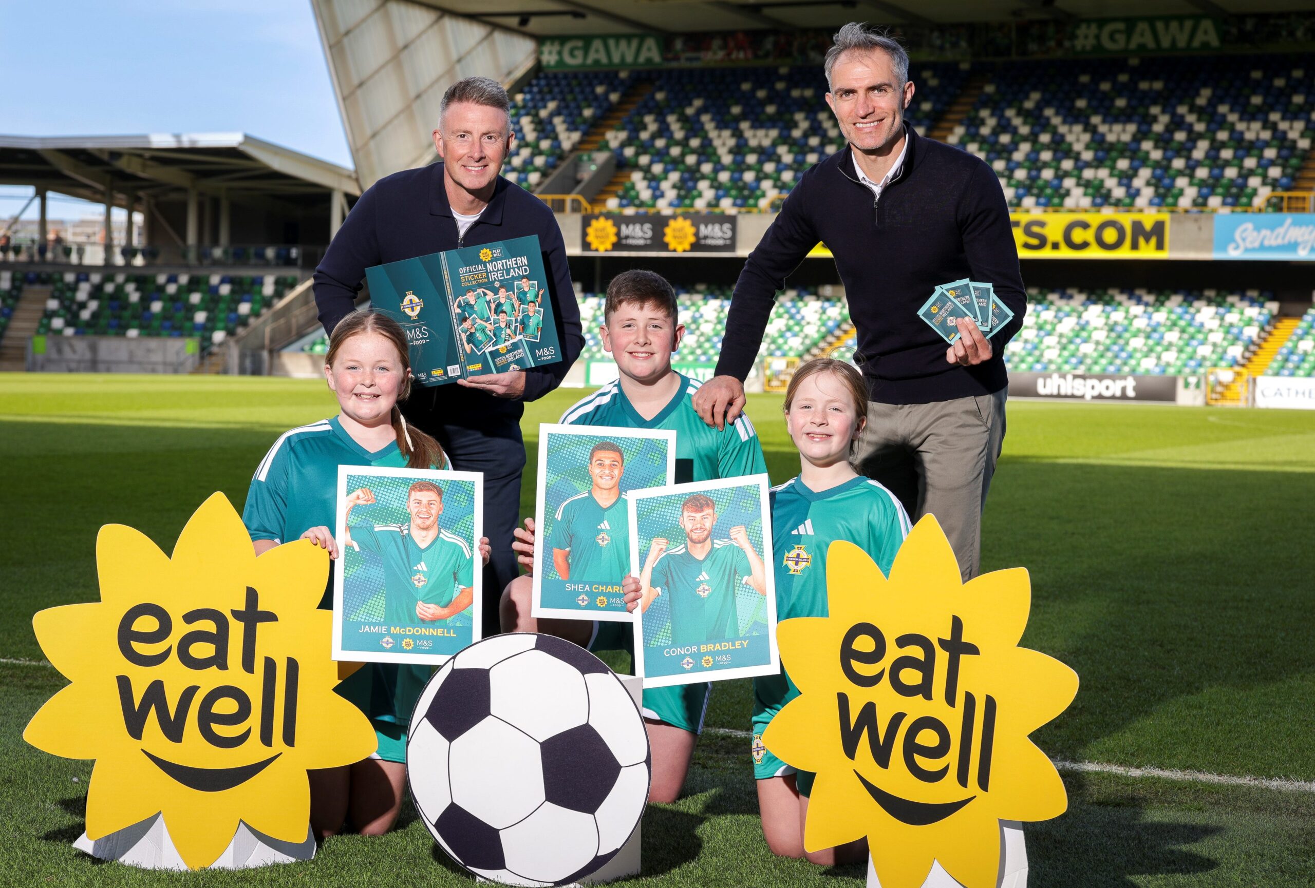 M&S and Panini launch exclusive Northern Ireland football sticker collection