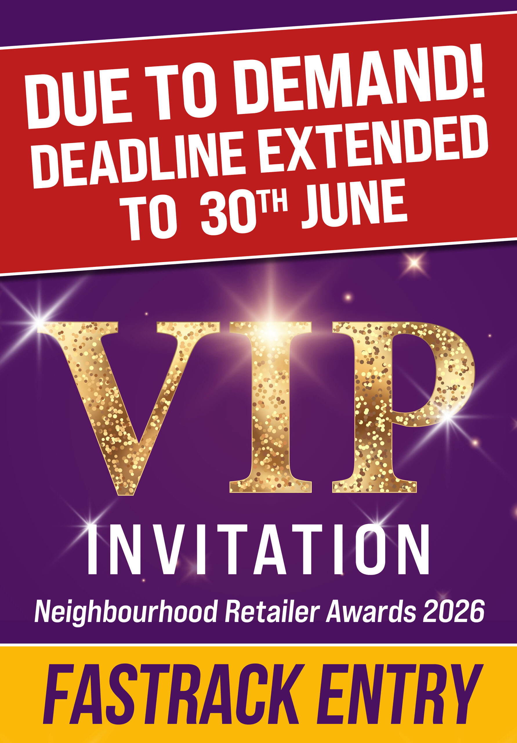 Awards entry deadline extended!