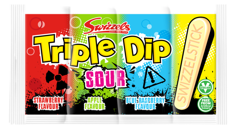 Swizzels celebrates 50 years of Double Dip with launch of Triple Dip Sour