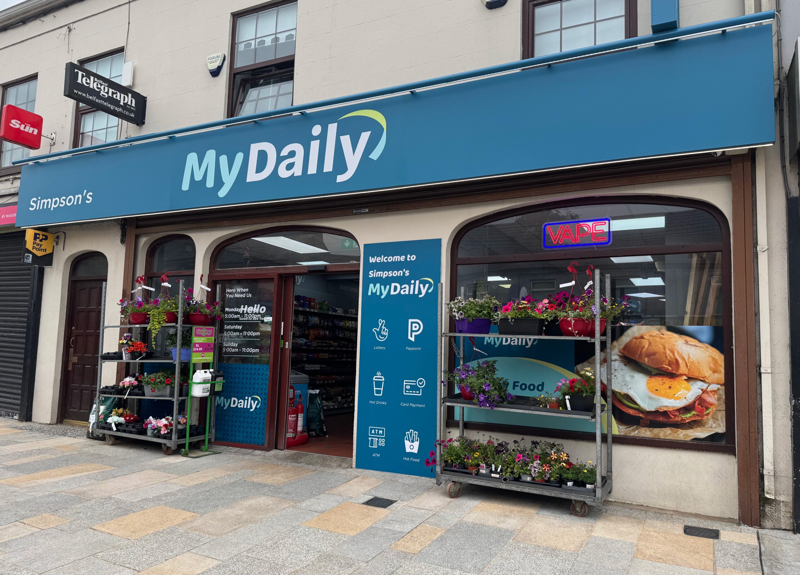We want to make our staff and customers feel valued