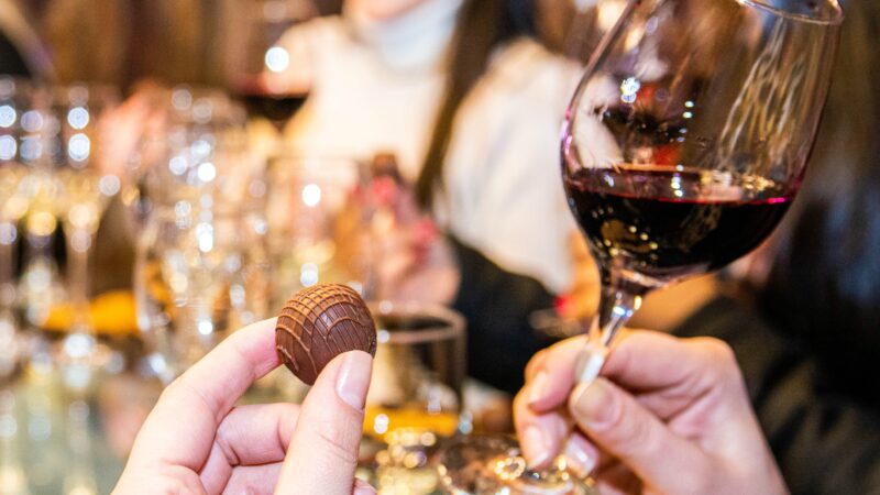 Wine and chocolate sales soar as shoppers gear up for Halloween and Christmas